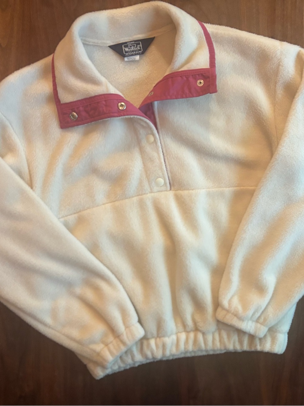 Vintage The Woolrich Woman Fleece Jacket / Medium / Made In USA